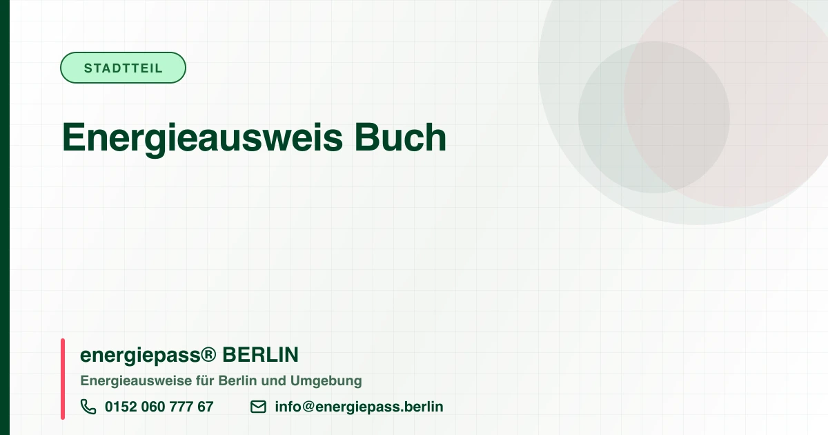 Energieausweis Buch, energiepass® BERLIN